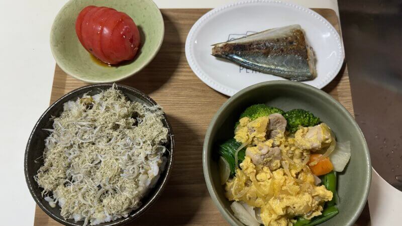 作業という名のご飯