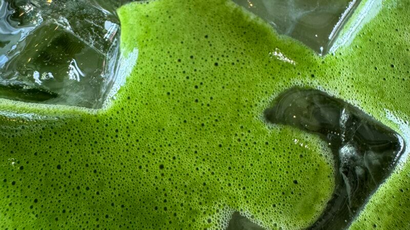 抹茶だらけ